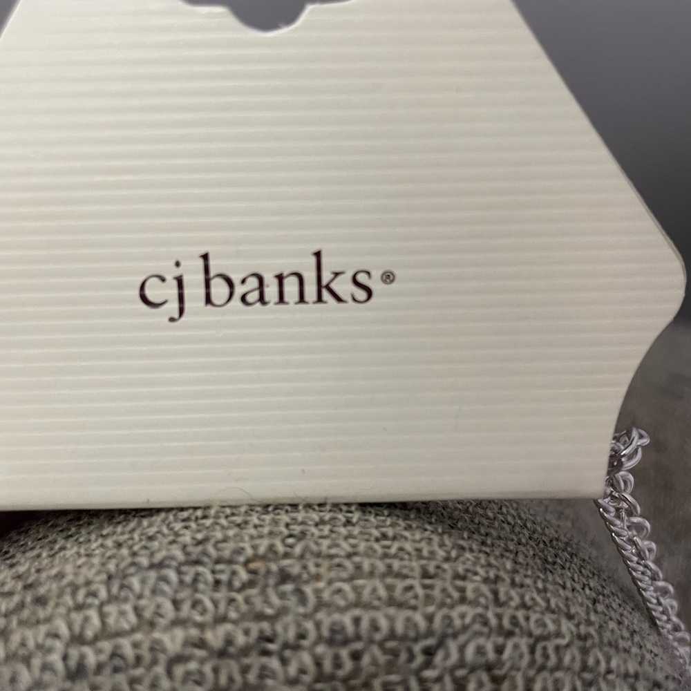 CJ Banks Long Silver Necklace - Picture 2 of 3